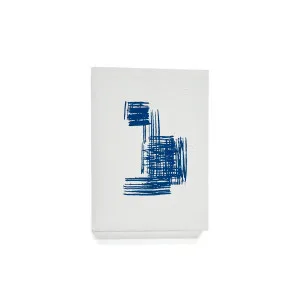 Sagaro abstract canvas in blue and white, 30 x 40 cm by null, a Wall Hangings & Decor for sale on Style Sourcebook