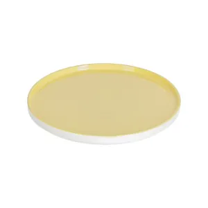 Midori ceramic dinner plate in yellow by null, a Decorative Accessories for sale on Style Sourcebook