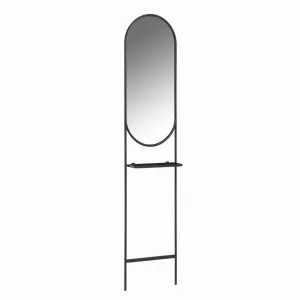 Zelma mirror in black steel, 41 x 184 cm by null, a Mirrors for sale on Style Sourcebook