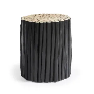 Black Filip side table Ø 35 cm by null, a Bedside Tables for sale on Style Sourcebook