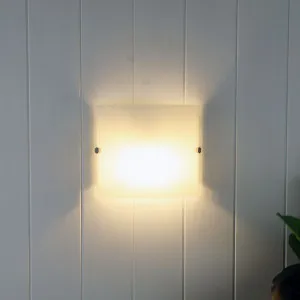 Oriel Lighting Duo Up/Down Wall Light Frost by Oriel Lighting, a Outdoor Lighting for sale on Style Sourcebook