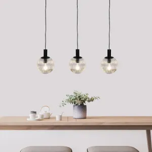 Oriel Lighting Legarno 200mm Pendant Black by Oriel Lighting, a Pendant Lighting for sale on Style Sourcebook