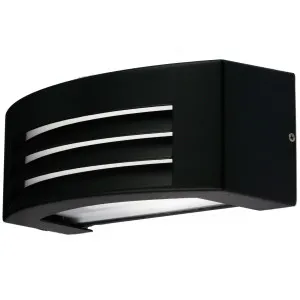 Oriel Lighting Visor Outdoor Wall Light Black by Oriel Lighting, a Outdoor Lighting for sale on Style Sourcebook