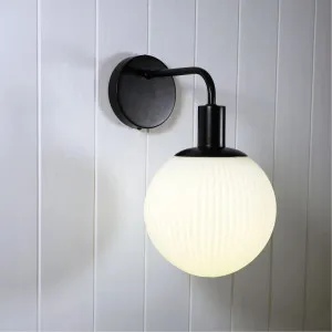 Oriel Lighting Legarno Wall Light Opal Matte by Oriel Lighting, a Outdoor Lighting for sale on Style Sourcebook