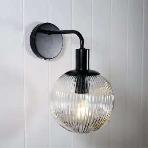 Oriel Lighting Legarno Wall Light Clear Glass by Oriel Lighting, a Outdoor Lighting for sale on Style Sourcebook
