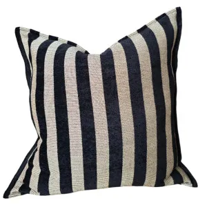 RESTOCK EARLY OF MAY | Anya Cushion 50cm Square - Black | Latte by null, a Cushions, Decorative Pillows for sale on Style Sourcebook