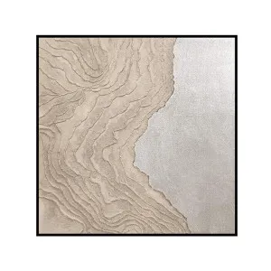 Gilded Three Painting 80 x 80 by Merlino, a Painted Canvases for sale on Style Sourcebook