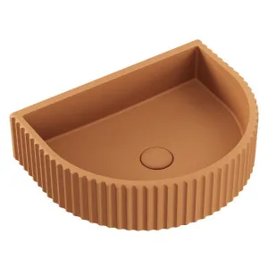 Valentina Fluted Arch Concrete Wall Basin, Tuscan by Fienza, a Basins for sale on Style Sourcebook
