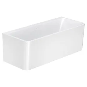 Delta Back-To-Wall Acrylic Bath with Overflow, 1700mm by Fienza, a Bathtubs for sale on Style Sourcebook