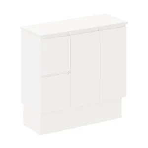 Siska 900mm Ensuite Depth Cabinet on Kick, Left Drawers by Fienza, a Vanities for sale on Style Sourcebook