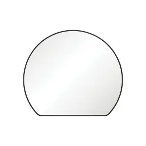 Sunrise Matte Black Round Framed Mirror by Fienza, a Vanity Mirrors for sale on Style Sourcebook
