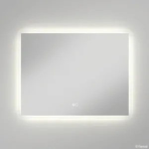 Luciana LED Mirror, 900 x 700 mm by Fienza, a Illuminated Mirrors for sale on Style Sourcebook
