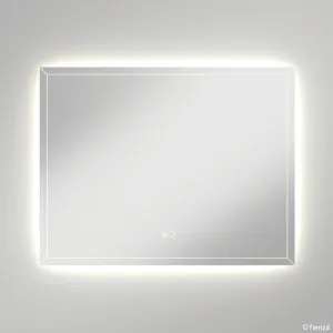 Hampton LED Mirror, 900 x 700 mm by Fienza, a Illuminated Mirrors for sale on Style Sourcebook