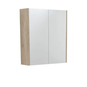 600 Mirror Cabinet with Scandi Oak Side Panels by Fienza, a Shaving Cabinets for sale on Style Sourcebook