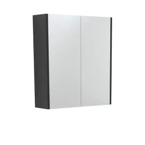 600 Mirror Cabinet with Satin Black Side Panels by Fienza, a Shaving Cabinets for sale on Style Sourcebook