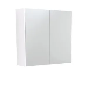750 Mirror Cabinet with Gloss White Side Panels by Fienza, a Shaving Cabinets for sale on Style Sourcebook