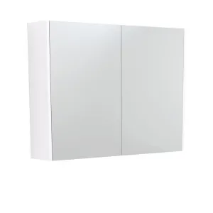 900 Mirror Cabinet with Gloss White Side Panels by Fienza, a Shaving Cabinets for sale on Style Sourcebook