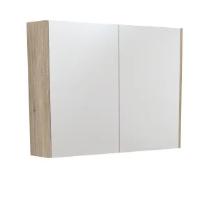 900 Mirror Cabinet with Scandi Oak Side Panels by Fienza, a Shaving Cabinets for sale on Style Sourcebook