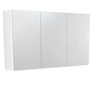 1200 Mirror Cabinet with Satin White Side Panels by Fienza, a Shaving Cabinets for sale on Style Sourcebook