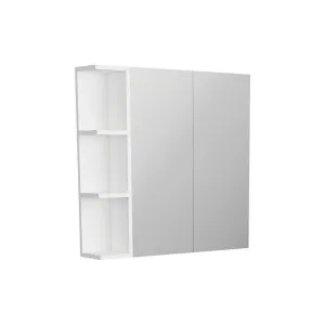 Pencil Edge 600 Mirror Cabinet, 1 Side Shelf by Fienza, a Shaving Cabinets for sale on Style Sourcebook