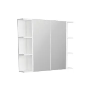 Bevel Edge 600 Mirror Cabinet, 2 Side Shelves by Fienza, a Shaving Cabinets for sale on Style Sourcebook