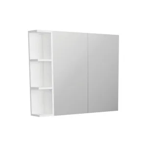 Pencil Edge 750 Mirror Cabinet, 1 Side Shelf by Fienza, a Shaving Cabinets for sale on Style Sourcebook