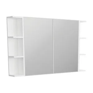 Bevel Edge 900 Mirror Cabinet, 2 Side Shelves by Fienza, a Shaving Cabinets for sale on Style Sourcebook