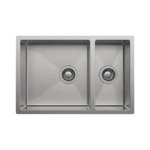 Hana 30L/15L Double Kitchen Sink by Fienza, a Kitchen Sinks for sale on Style Sourcebook