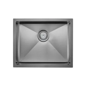 Hana Anti-Scratch 40L Single Kitchen Sink, PVD Gun Metal by Fienza, a Kitchen Sinks for sale on Style Sourcebook