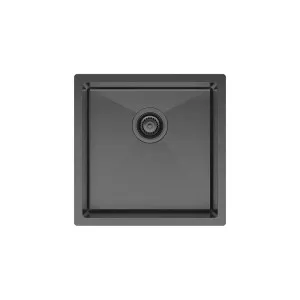 Hana 32L Single Kitchen Sink, PVD Carbon Metal by Fienza, a Kitchen Sinks for sale on Style Sourcebook