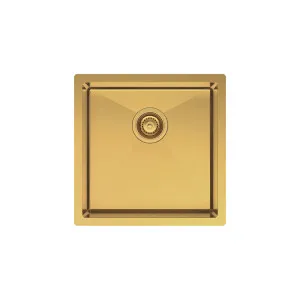 Hana 32L Single Kitchen Sink, PVD Rugged Brass by Fienza, a Kitchen Sinks for sale on Style Sourcebook