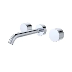 Kaya Basin/Bath Wall Tap Set, Chrome by Fienza, a Bathroom Taps & Mixers for sale on Style Sourcebook