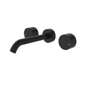 Kaya Basin/Bath Wall Tap Set, Matte Black by Fienza, a Bathroom Taps & Mixers for sale on Style Sourcebook