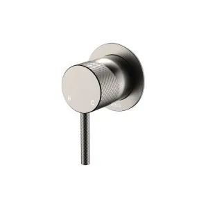 Axle Wall Mixer, Small Round Plate, Brushed Nickel by Fienza, a Shower Heads & Mixers for sale on Style Sourcebook