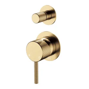 Axle Wall Diverter Mixer, Small Round Plates, Urban Brass by Fienza, a Shower Heads & Mixers for sale on Style Sourcebook