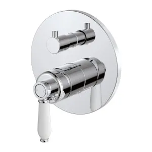 Eleanor Wall Diverter Mixer, Chrome / Ceramic by Fienza, a Shower Heads & Mixers for sale on Style Sourcebook