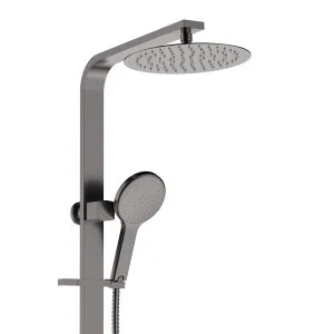 Kaya Deluxe Twin Shower, Gun Metal by Fienza, a Shower Heads & Mixers for sale on Style Sourcebook