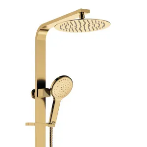 Kaya Deluxe Twin Shower, Urban Brass by Fienza, a Shower Heads & Mixers for sale on Style Sourcebook