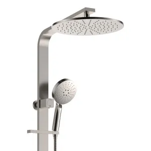 Empire Slim Deluxe Twin Shower, Brushed Nickel by Fienza, a Shower Heads & Mixers for sale on Style Sourcebook
