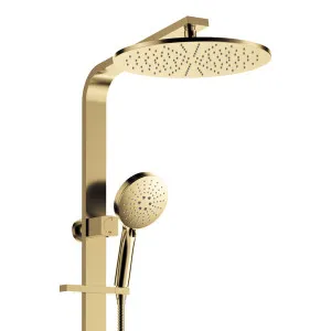 Empire Slim Deluxe Twin Shower, Urban Brass by Fienza, a Shower Heads & Mixers for sale on Style Sourcebook