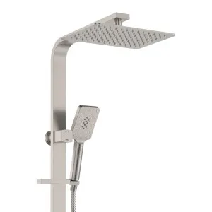 Tono Deluxe Twin Shower, Brushed Nickel by Fienza, a Shower Heads & Mixers for sale on Style Sourcebook