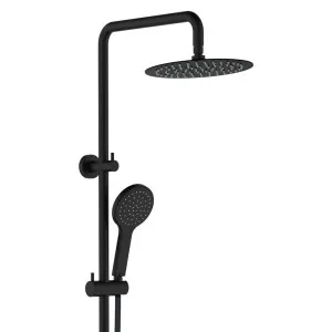 Kaya Twin Shower, Matte Black by Fienza, a Shower Heads & Mixers for sale on Style Sourcebook
