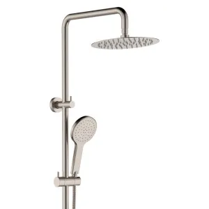 Kaya Twin Shower, Brushed Nickel by Fienza, a Shower Heads & Mixers for sale on Style Sourcebook