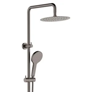 Kaya Twin Shower, Gun Metal by Fienza, a Shower Heads & Mixers for sale on Style Sourcebook