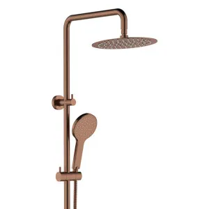 Kaya Twin Shower, Brushed Copper by Fienza, a Shower Heads & Mixers for sale on Style Sourcebook