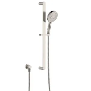 Empire Slim Rail Shower, Brushed Nickel by Fienza, a Shower Heads & Mixers for sale on Style Sourcebook