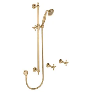 Lillian Rail Shower Set, Urban Brass by Fienza, a Shower Heads & Mixers for sale on Style Sourcebook
