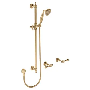 Lillian Lever Rail Shower Set, Urban Brass by Fienza, a Shower Heads & Mixers for sale on Style Sourcebook