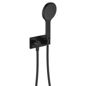 Kaya Hand Shower, Rectangular Plate, Matte Black by Fienza, a Shower Heads & Mixers for sale on Style Sourcebook