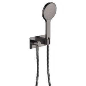 Kaya Hand Shower, Rectangular Plate, Gun Metal by Fienza, a Shower Heads & Mixers for sale on Style Sourcebook